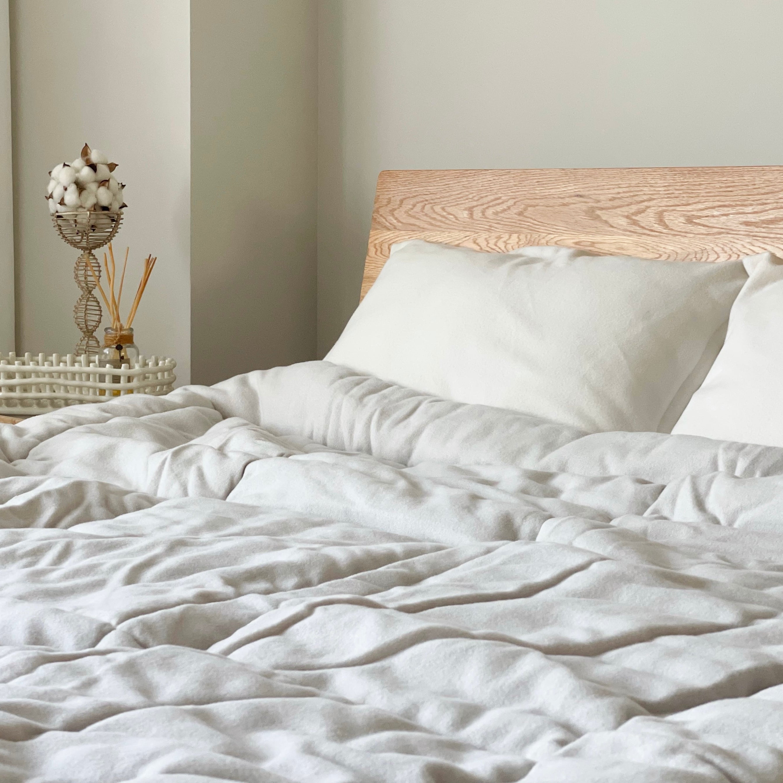 torottoコットン毛布の掛けふとん 中綿増量タイプ 【シングル】