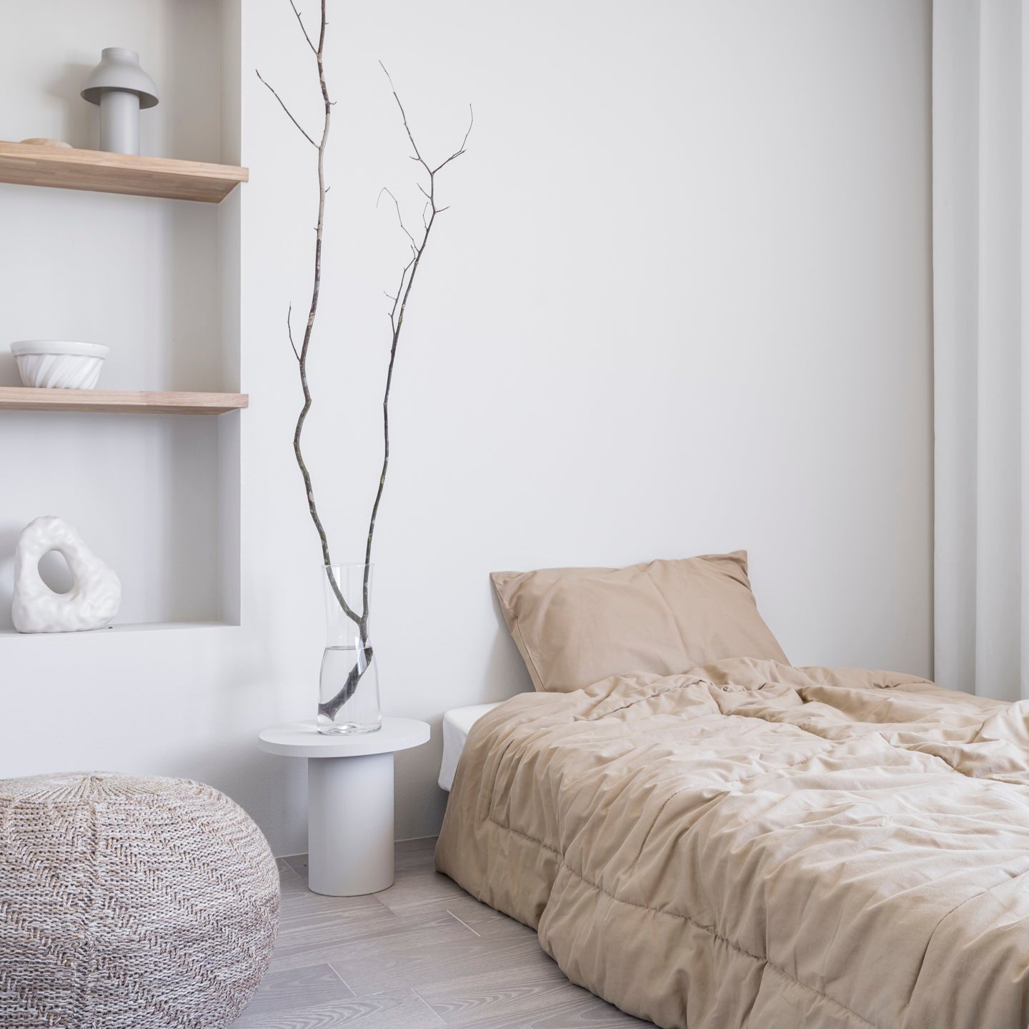 【発売日:3/20(金)】wabisabi series 「さらり、ふわり。」和晒(わざらし)平織綿の肌掛け布団