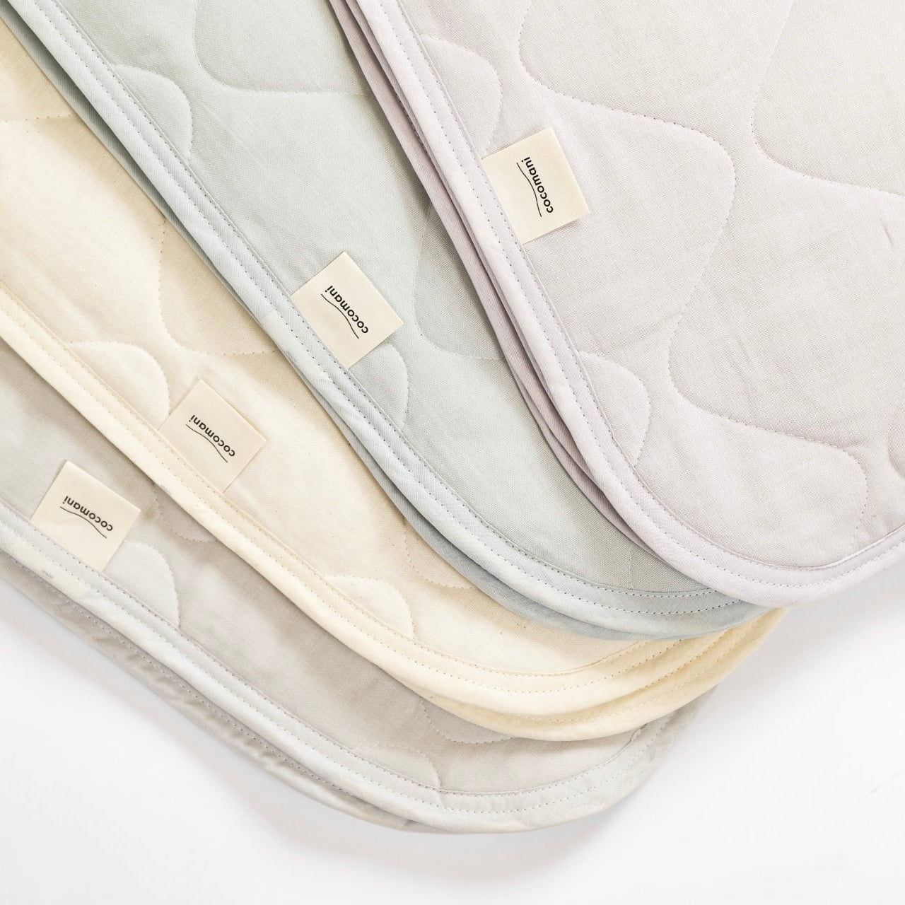 mocomocoスフレガーゼキルトケット