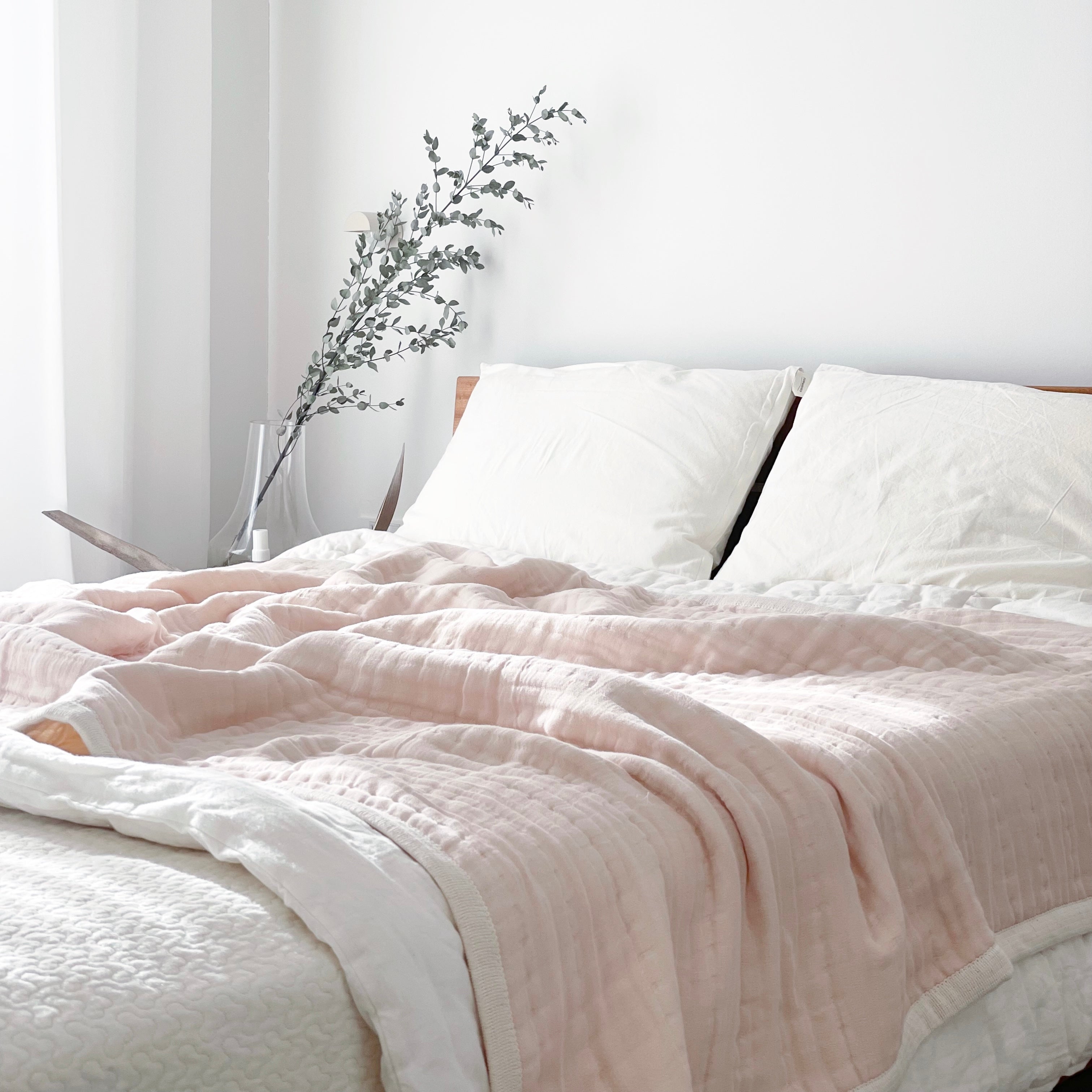 【2026 春限定色】torotoro 8重ジャガード織 ガーゼケット SAKURA