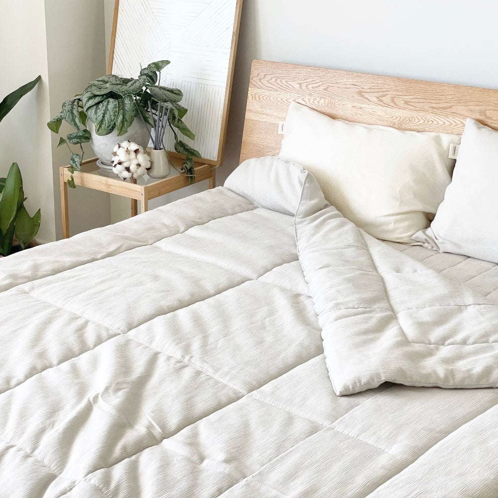 saratto 高島ちぢみ織 肌掛け布団【シングル/ダブル】