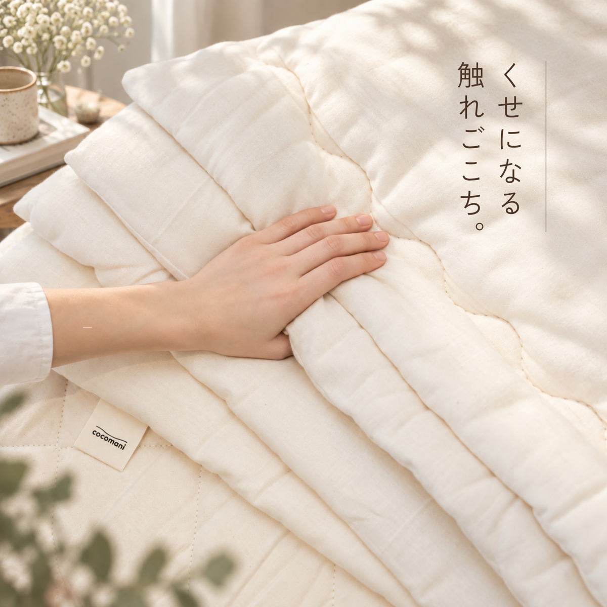 そよっと軽くて、ちょうどいい。コットン 薄掛けふとん |soyoton(そよとん)