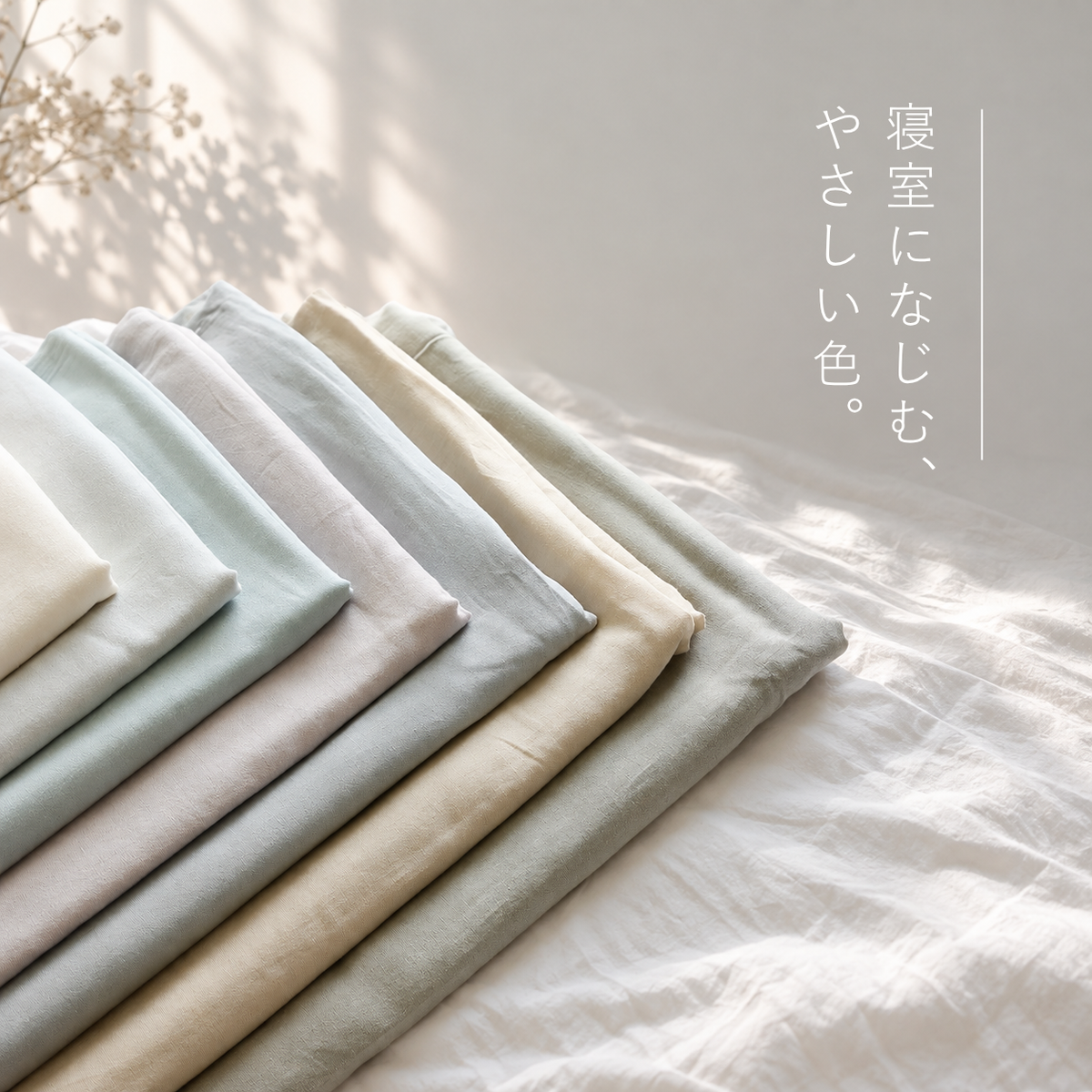 さらっと、ふわっと。 fuwan(ふわん)の 布団カバー