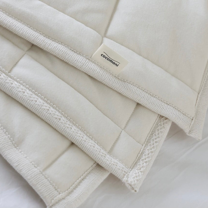 torokeru コットンスムース 敷パッド 【M/Lサイズ】