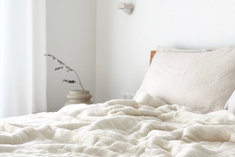 shittori 三河木綿 熟成糸のボリュームミルフィーユガーゼケット【6枚重ね】