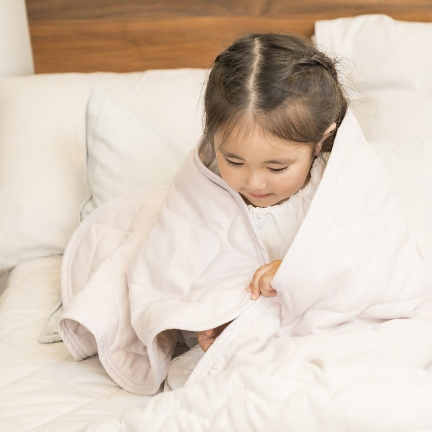 mocomocoスフレガーゼキルトケット