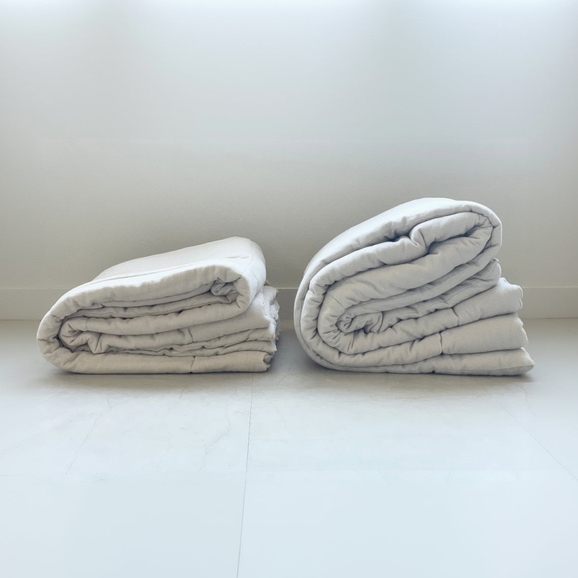 torottoコットン毛布の掛けふとん 中綿増量タイプ 【シングル】