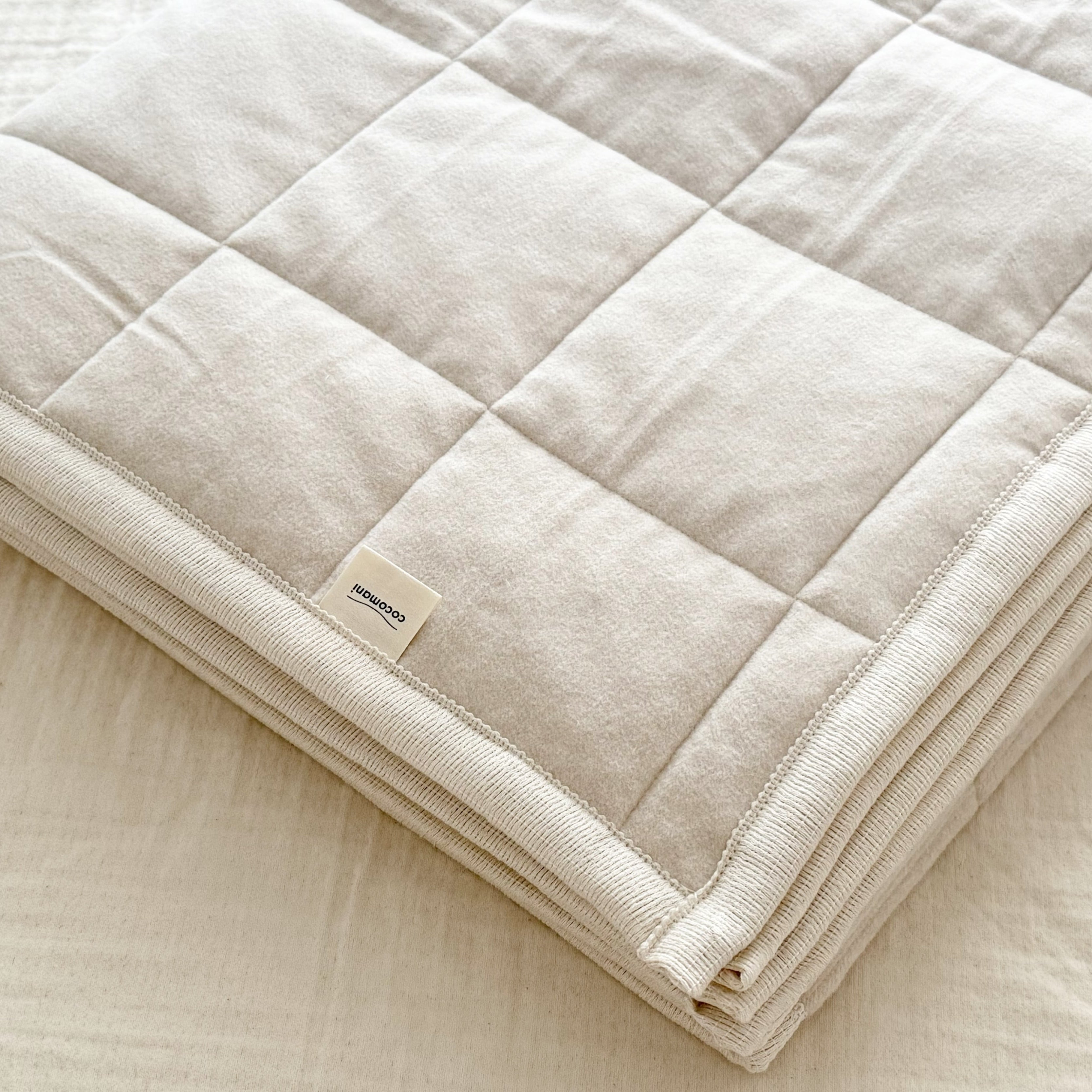 torottoコットン毛布の敷パッド