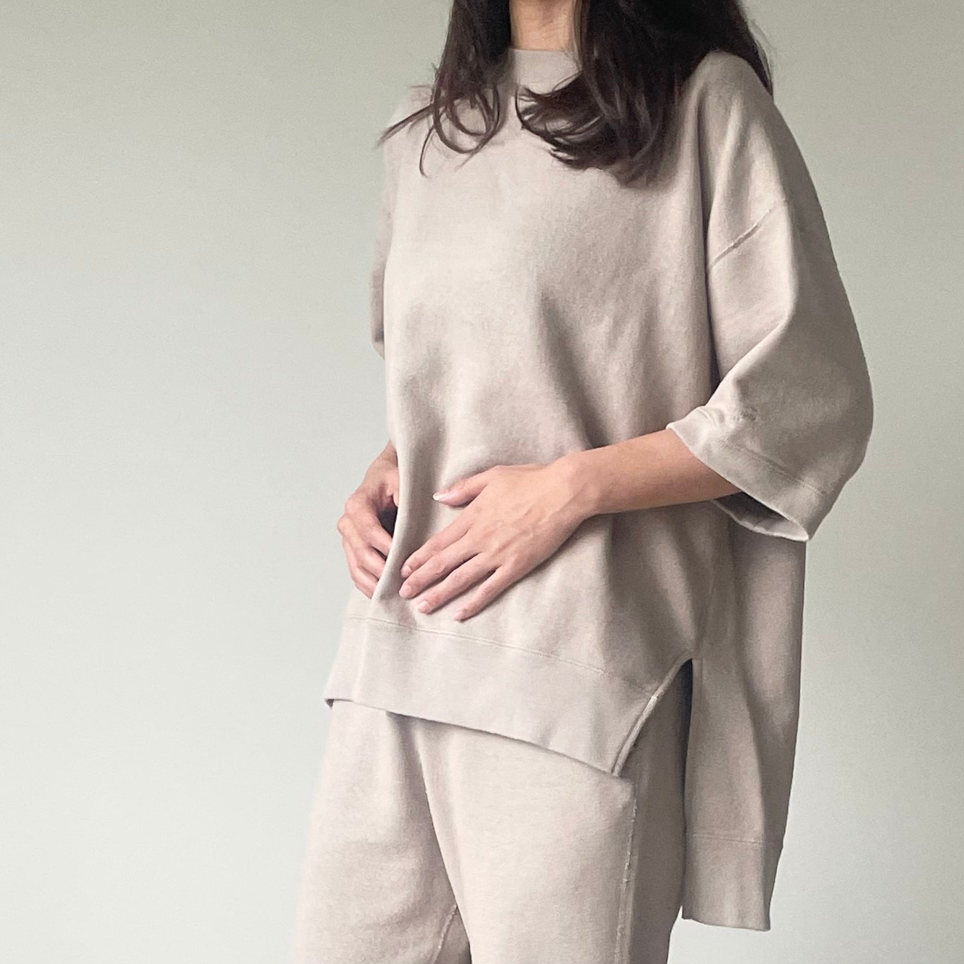 tororin ぐっすり眠るための スウェット パジャマ 【五分袖/長袖/ストレートパンツ】