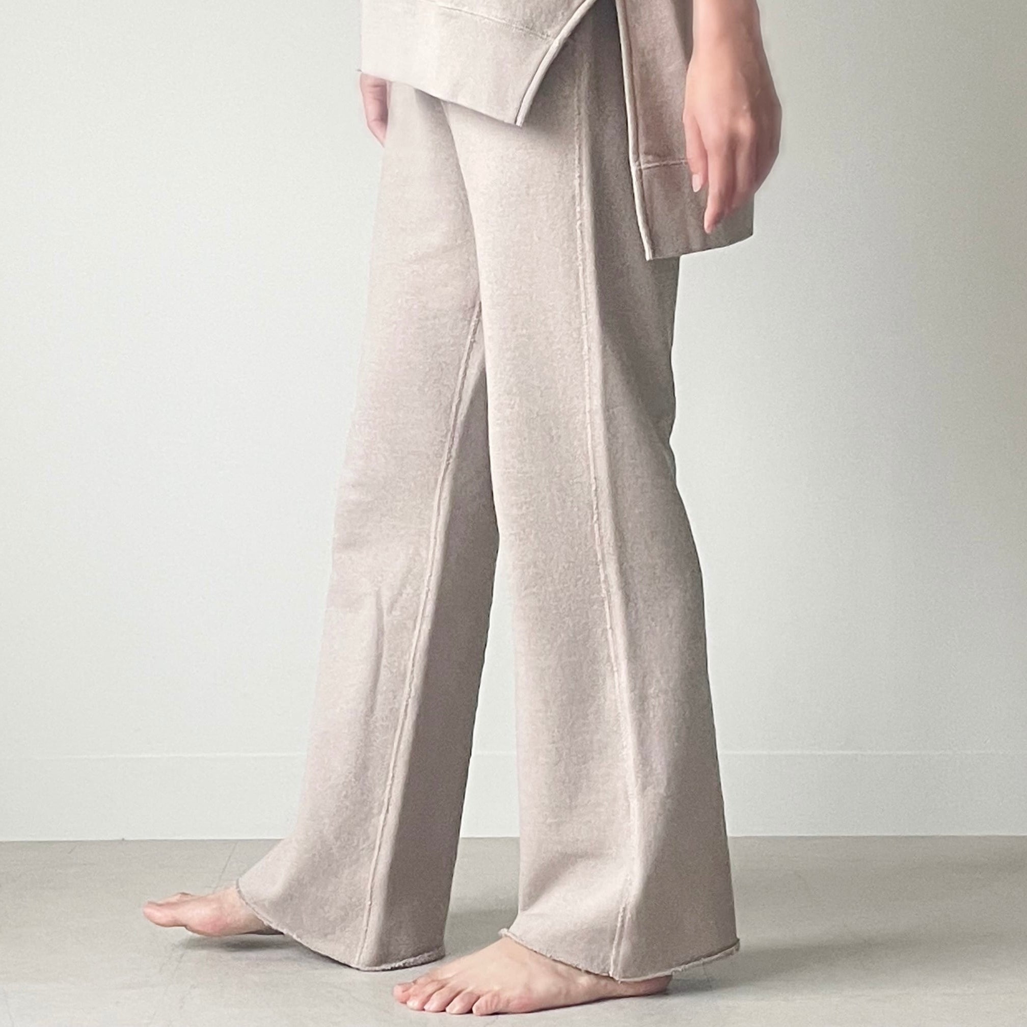 tororin ぐっすり眠るための スウェット パジャマ 【五分袖/長袖/ストレートパンツ】