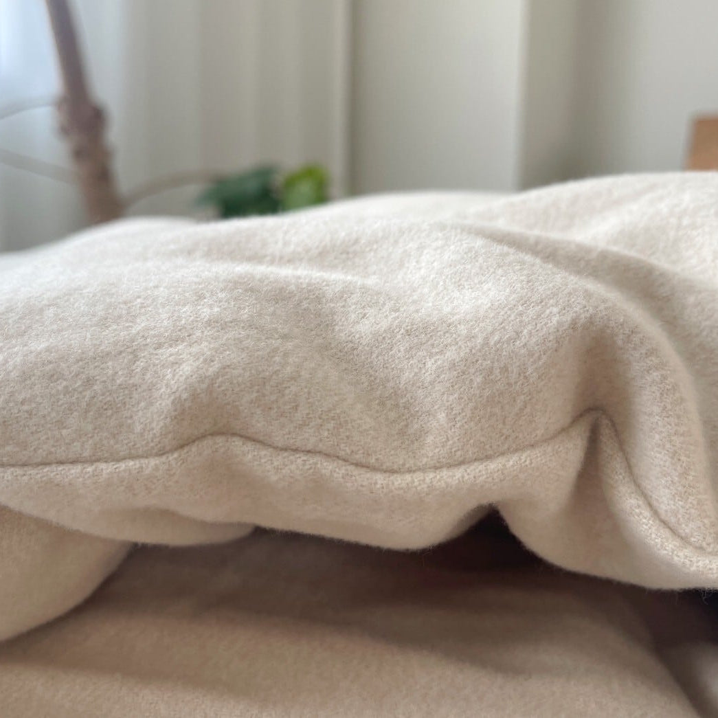 torottoコットン毛布の掛けふとん 中綿増量タイプ 【シングル】