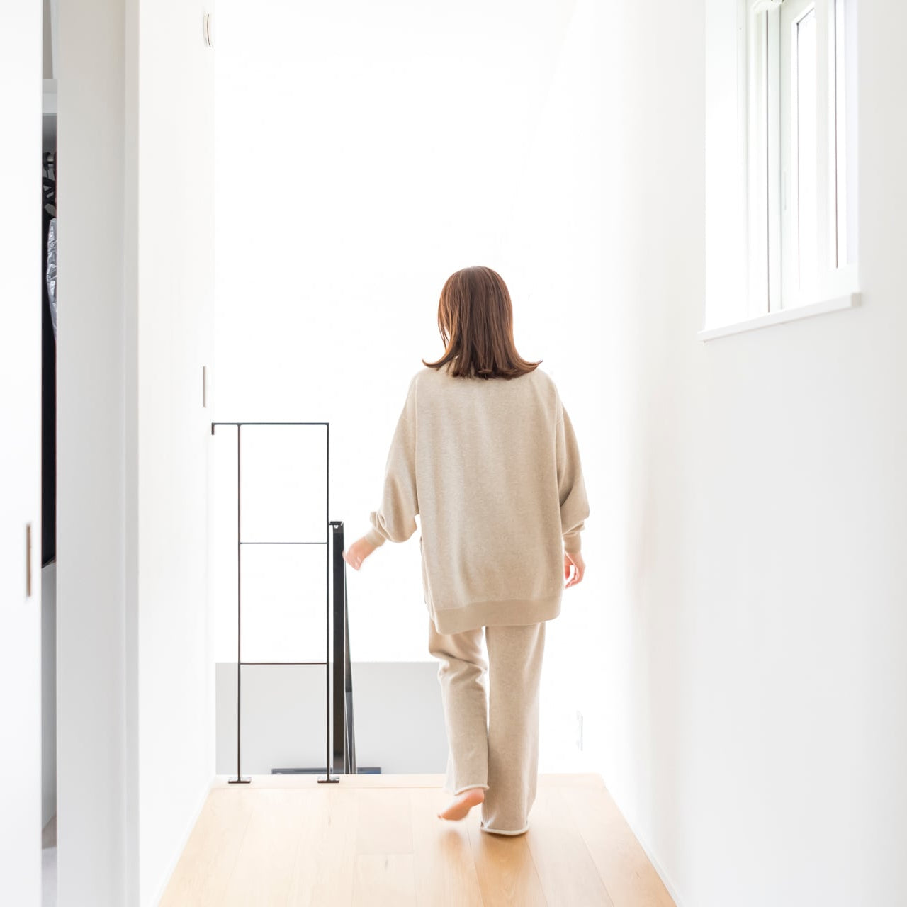 tororin ぐっすり眠るための スウェット パジャマ 【五分袖/長袖/ストレートパンツ】