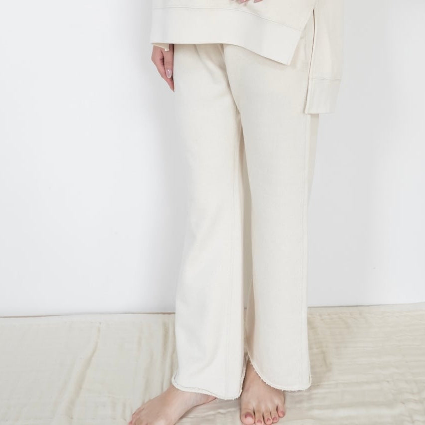 tororin ぐっすり眠るための スウェット パジャマ 【五分袖/長袖/ストレートパンツ】