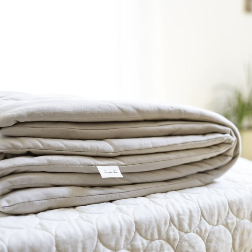 torokeru コットンスムース 肌掛けふとん 【シングル/ダブル】