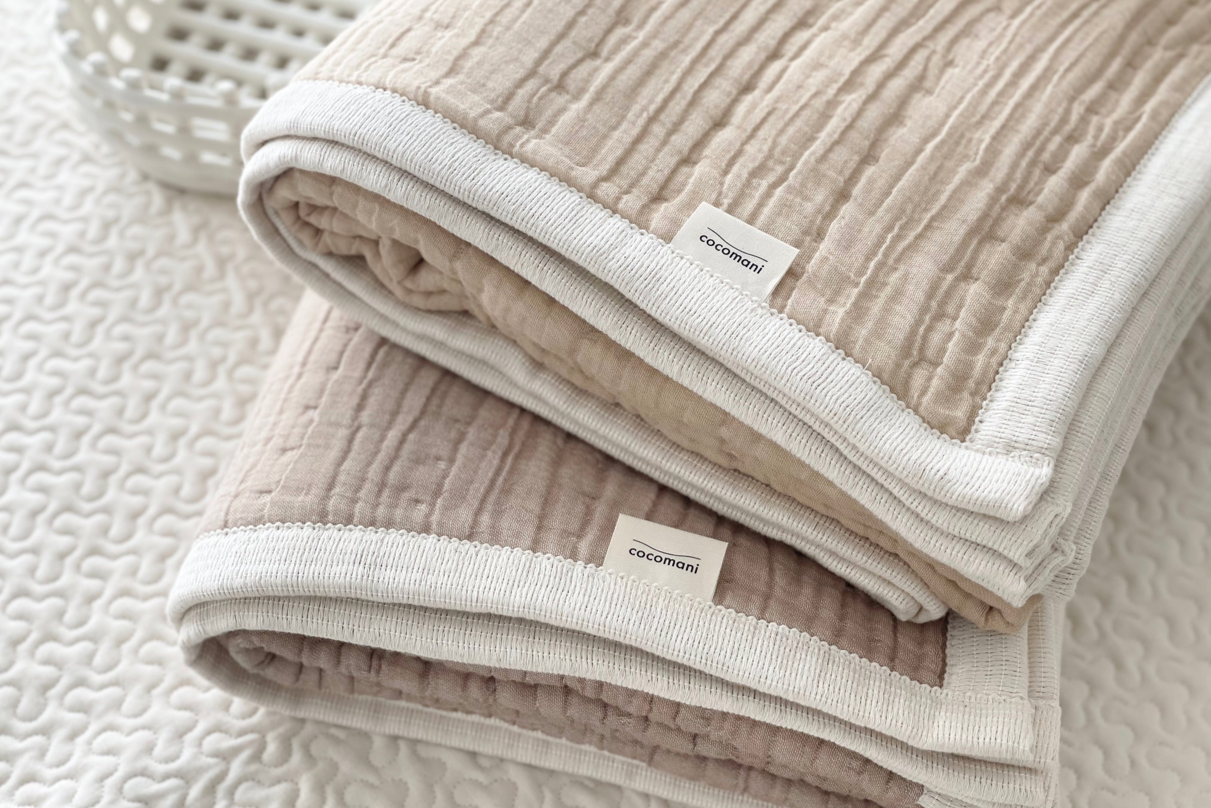 Comming Soon..【数量限定】ナッツクリーミーモカ -秋冬だけの特別ブレンド- torotoro 8重ジャガード織 ガーゼケット 2枚セット