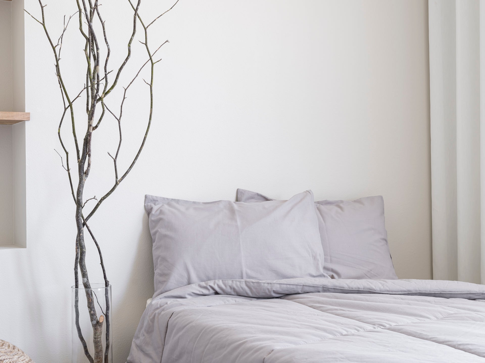 【発売日：3/20(金)】wabisabi series 「さらり、ふわり。」和晒(わざらし)平織り綿 枕カバー