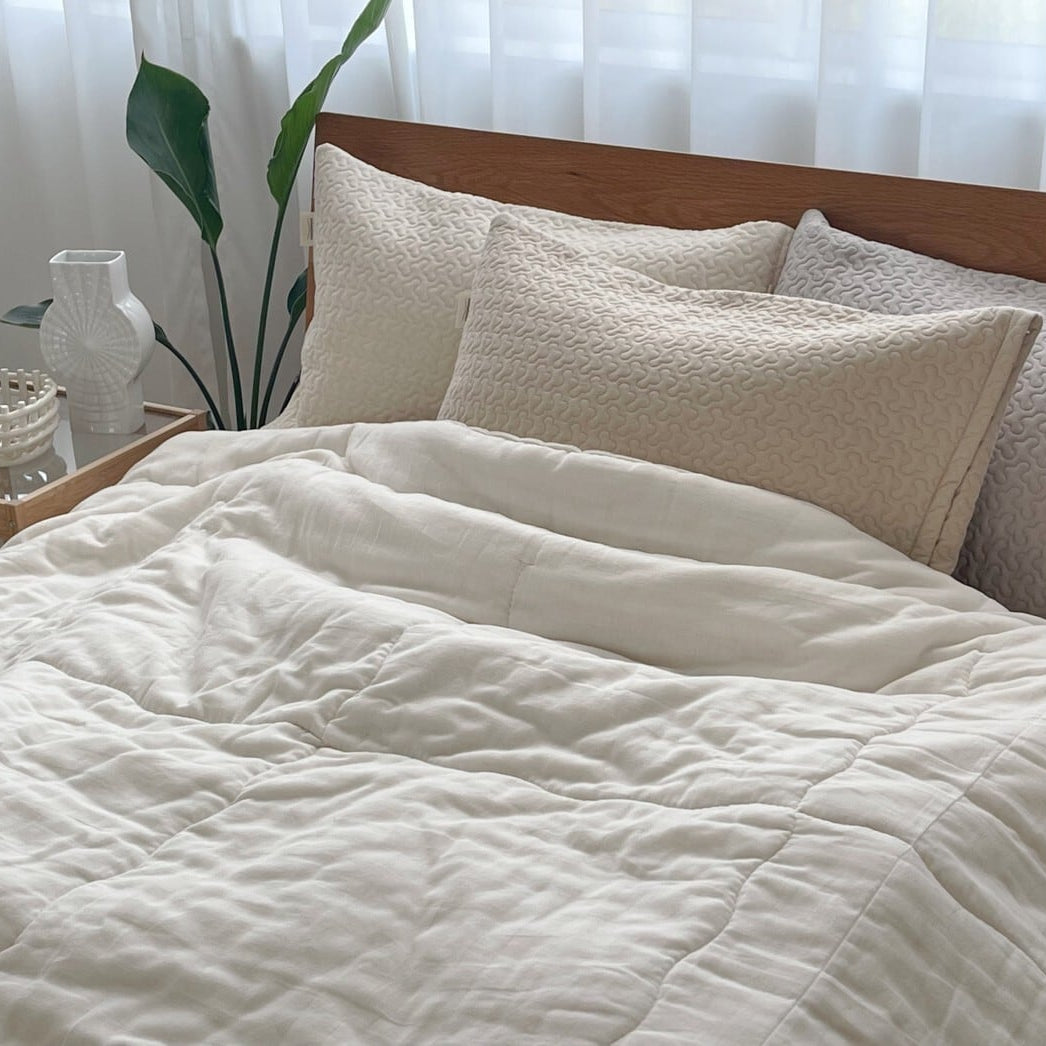 fuwatto コットン肌掛けふとん【シングル/ダブル】