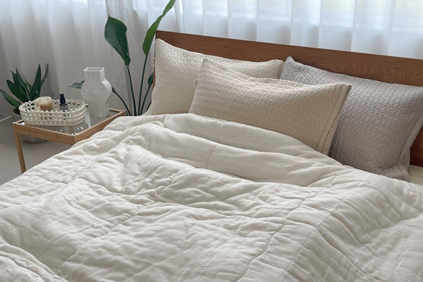 fuwatto コットン肌掛けふとん【シングル/ダブル】