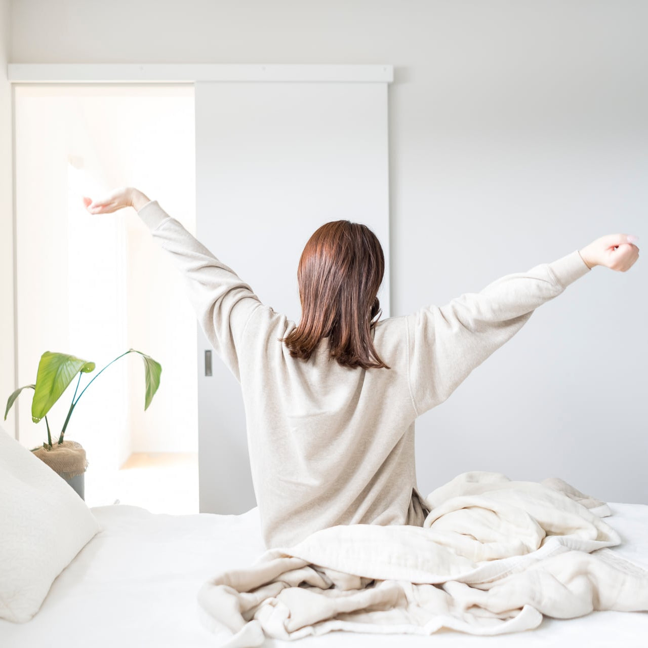 tororin ぐっすり眠るための スウェット パジャマ 【五分袖/長袖/ストレートパンツ】