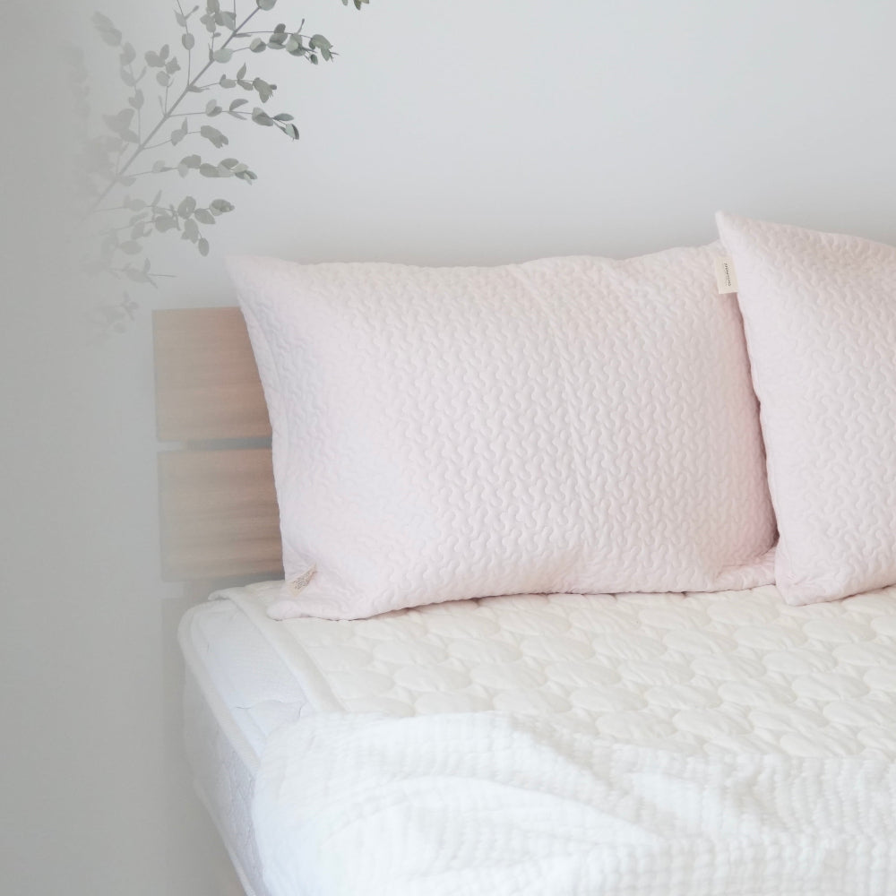 ＃そうだ！春だ！ 桜カラーの pocopoco 枕カバー