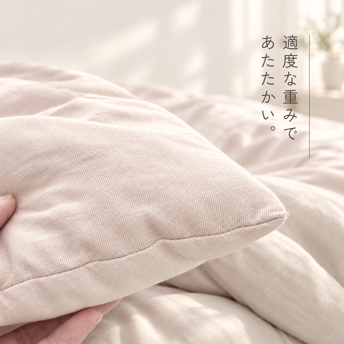 5周年限定コレクション｜もふっと軽くて、よりあたたかい。コットン合掛けふとん｜mofuton（もふとん）
