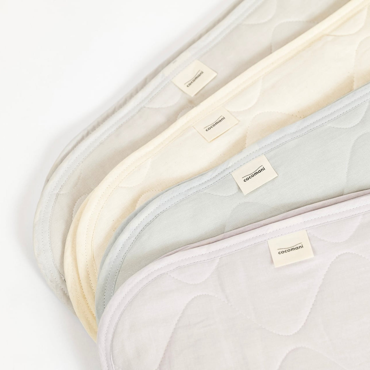 mocomocoスフレガーゼキルトケット