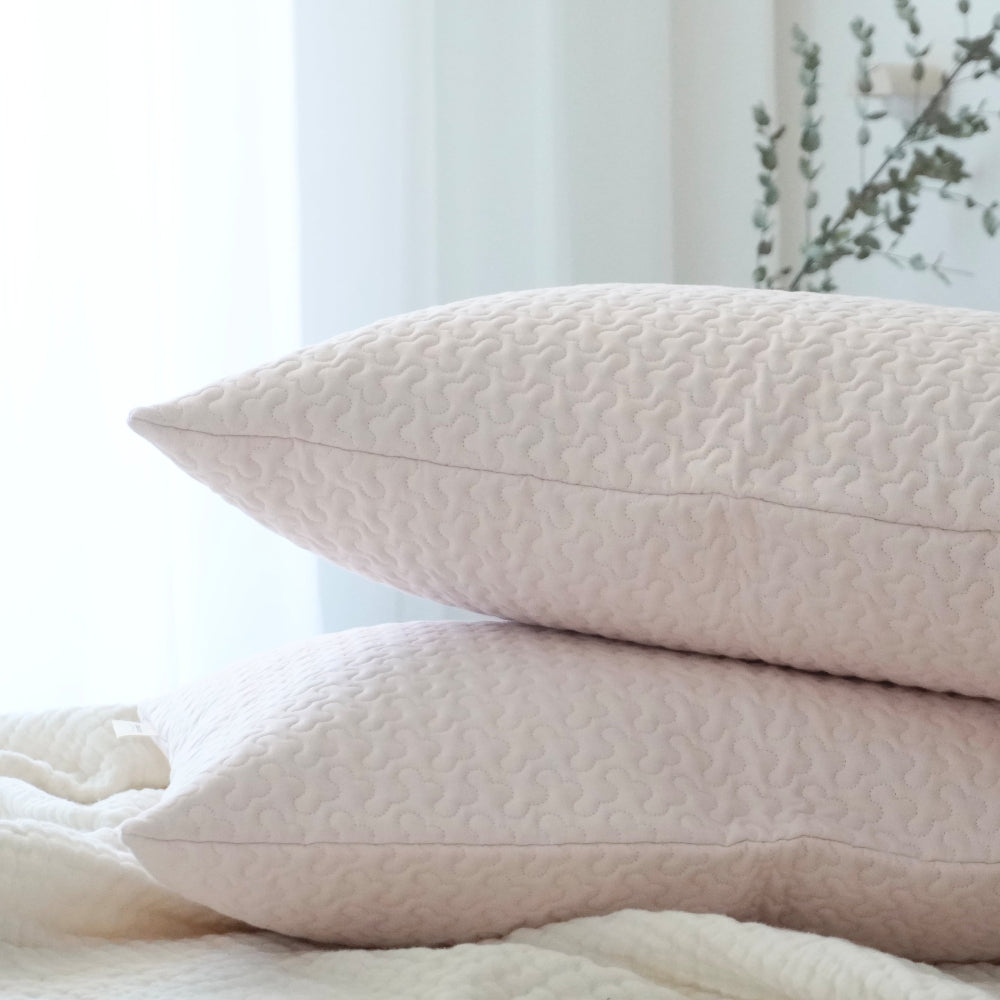 ＃そうだ！春だ！ 桜カラーの pocopoco 枕カバー