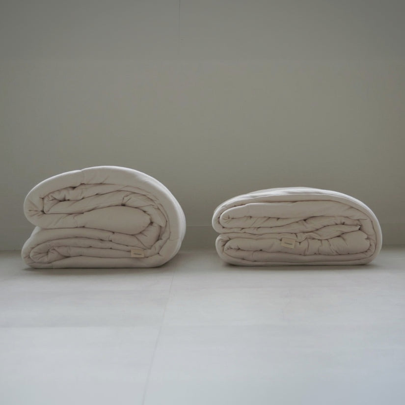 toromochi コットンスムース 合掛けふとん 【シングル/ダブル】