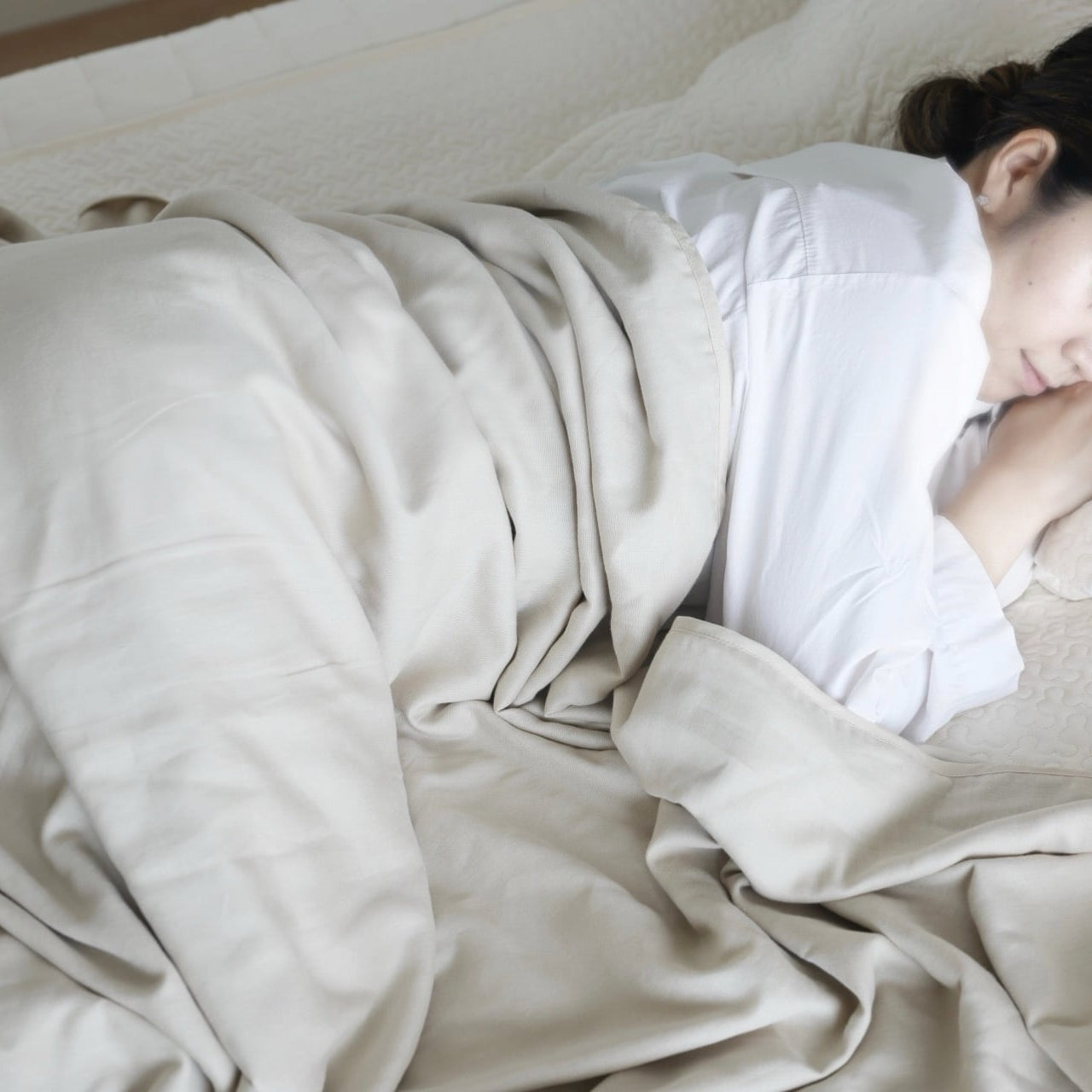 sarafuwa 無垢の３重 ガーゼケット【シングル/ハーフ/ベビー】