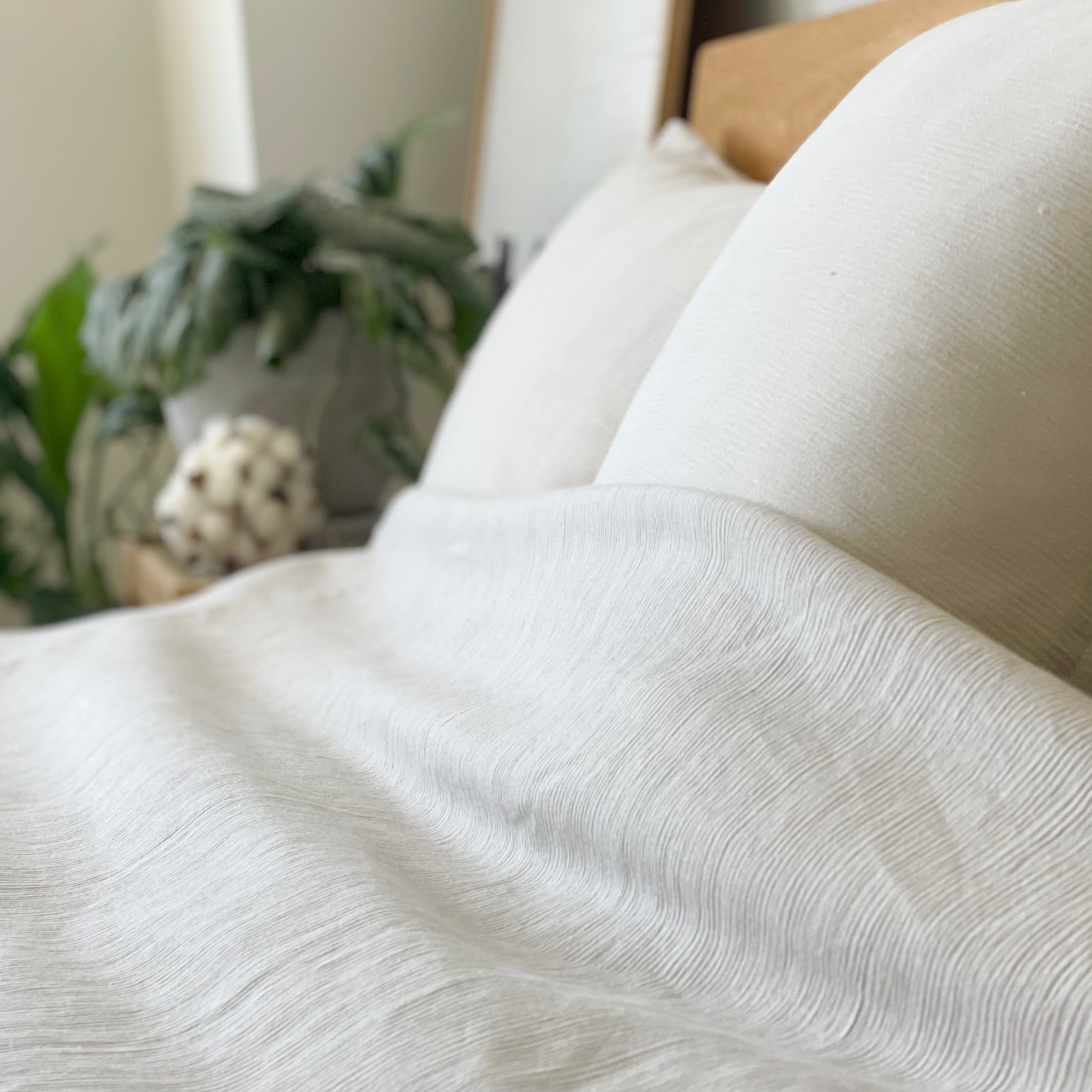 saratto 高島ちぢみ織 枕カバー