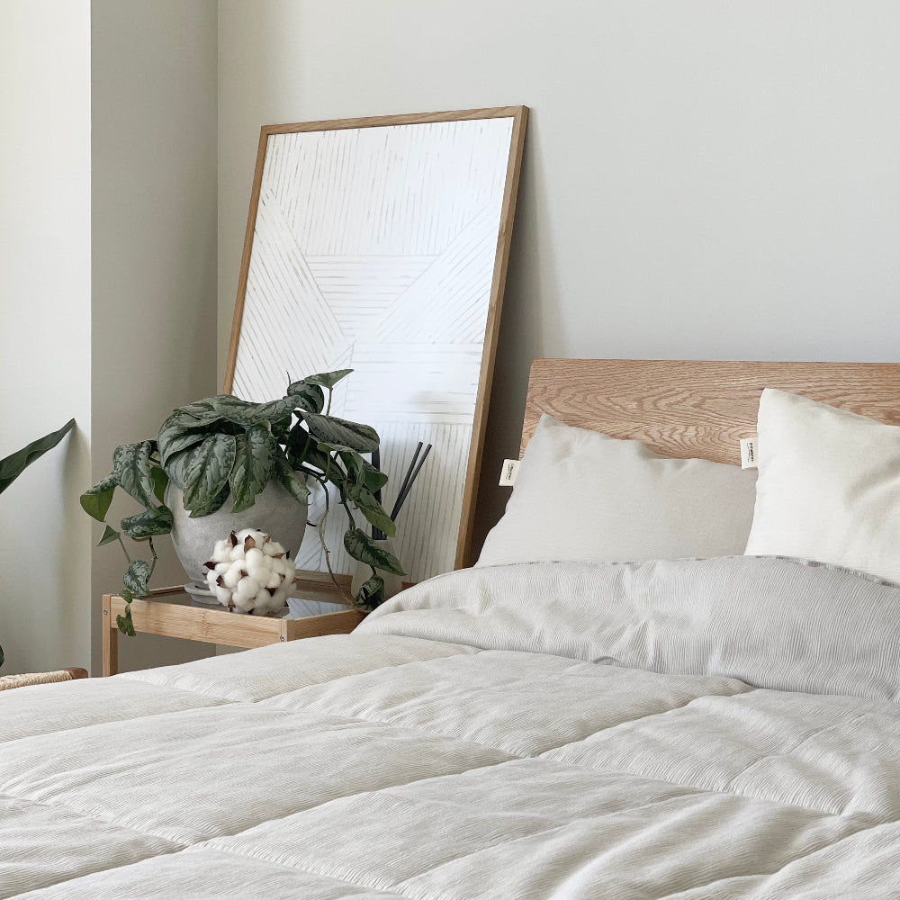 saratto 高島ちぢみ織 肌掛け布団【シングル/ダブル】