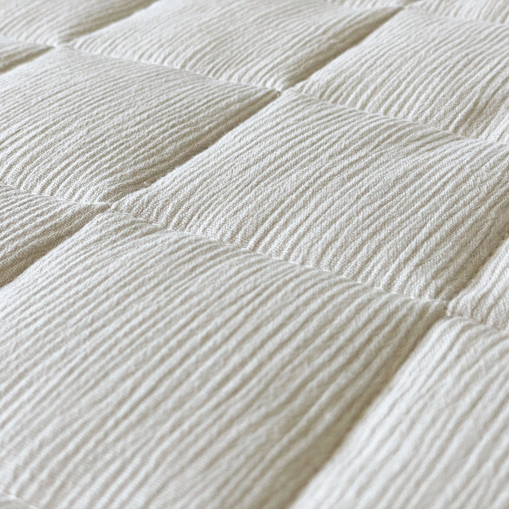 saratto 高島ちぢみ織 敷きパッド【シングル・ダブル兼用】