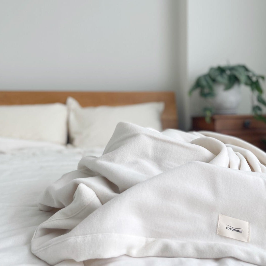 torottoコットン毛布の掛けふとん 中綿増量タイプ 【シングル】