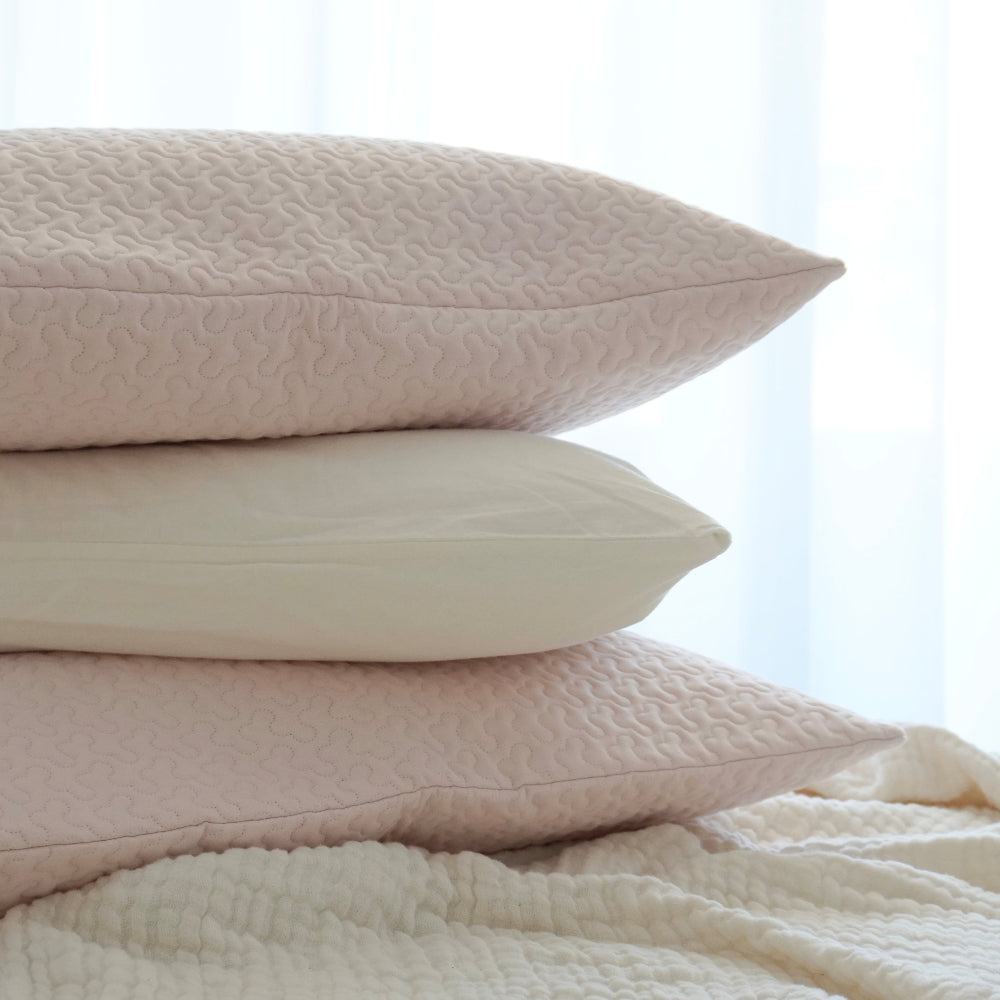 ＃そうだ！春だ！ 桜カラーの pocopoco 枕カバー